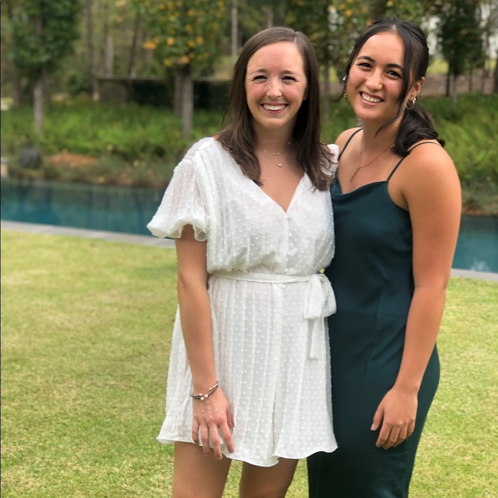 Lulus White Swiss Dot Pleated Puff Sleeve Romper